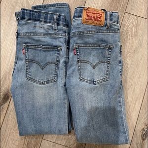 Levi’s size 12 adjustable waist skinny jeans